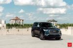 Infiniti QX80 5.6 Hermosa Blue on Vossen Wheels (HF6-1) 2019 года